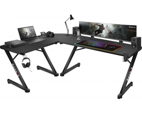 Gaming desk Huzaro Hero 7.0 Black 154 cmx117 cm