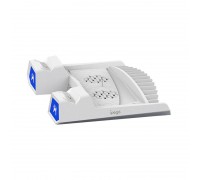 iPega PG-P5023A Multifunctional Cooling Stand for PS5 and accessories (white)