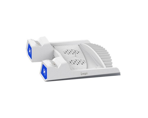 iPega PG-P5023A Multifunctional Cooling Stand for PS5 and accessories (white)
