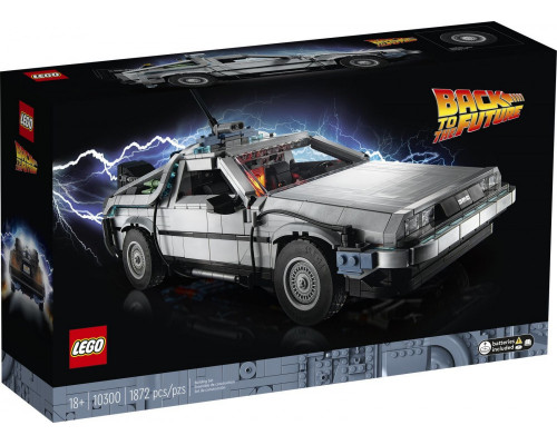 LEGO Icons™ Atpakaļ nākotnē laika mašīna (10300)