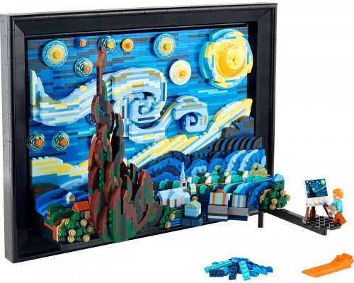 LEGO Ideas™ Vincents van Gogs - Zvaigžņotā nakts (21333)