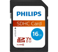 Philips SDHC 16 GB Class 10 UHS-I/U1 V10 (FM16SD45B/00)