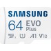 Samsung EVO Plus 2021 MicroSDXC 64 GB Class 10 UHS-I/U1 A1 V10 (MB-MC64KA/EU)