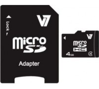 V7 MicroSDHC 4 GB Class 4 (VAMSDH4GCL4R-2E)