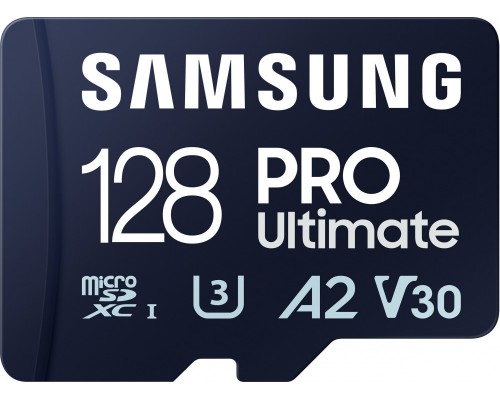 Samsung Pro Ultimate MicroSDXC 128 GB Class 10 UHS-I/U3 A2 V30 (MB-MY128SA/WW)