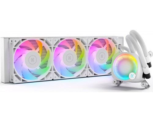 EK Blocks EK-Nucleus AIO CR360 Lux D-RGB White