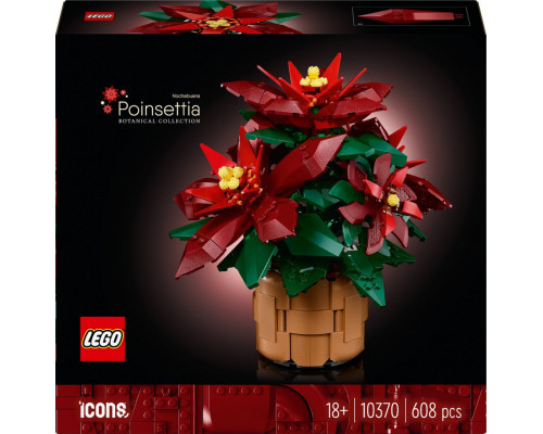 LEGO Icons Betlēmes zvaigzne/Puansetija (10370)