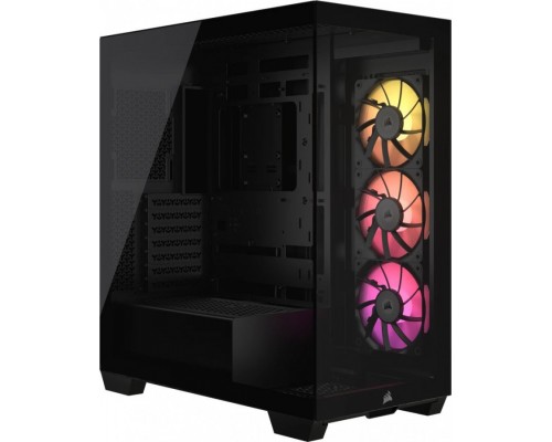 Corsair CORSAIR Geh Midi iCUE 3500X RGB (Tempered Glass) Black