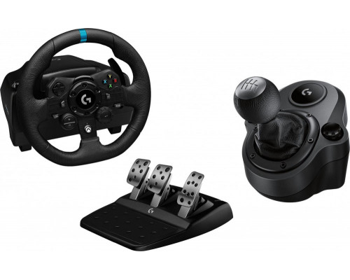 Logitech G923 Xbox Series X|S/Xbox One/PC (941-000158) + Shifter G29, G920 Driving Force (941-000130)