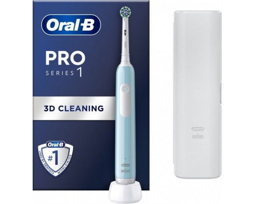 Brush Oral-B Pro Series 1 Cross Action + Case Blue