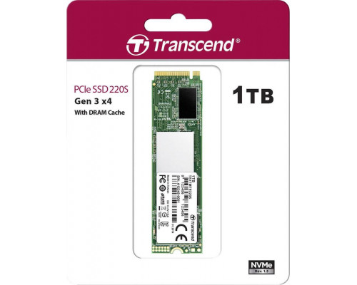 SSD Transcend 220S 1TB M.2 2280 PCI-E x4 Gen3 NVMe (TS1TMTE220S)