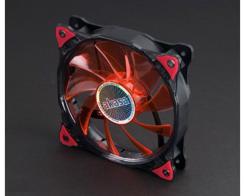 Akasa Vegas LED Red 120mm (AK-FN091-RD)