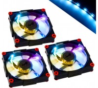 IN-WIN Fan 3x 120mm, Aurora RGB LED