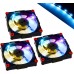IN-WIN Fan 3x 120mm, Aurora RGB LED