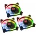 Raijintek Macula 12 Rainbow RGB-LED fan, 120mm, 3 pieces (0R400059)