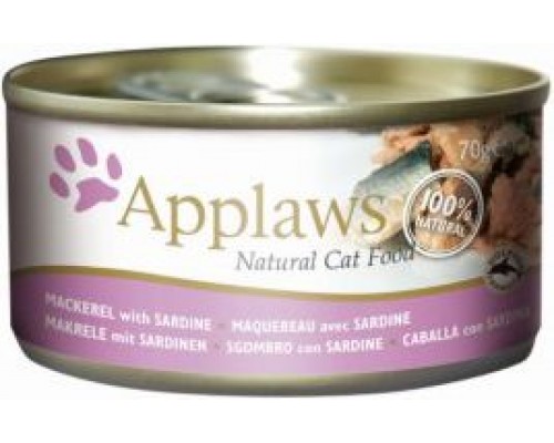 APPLAWS Mackerel with sardine - 5x70g