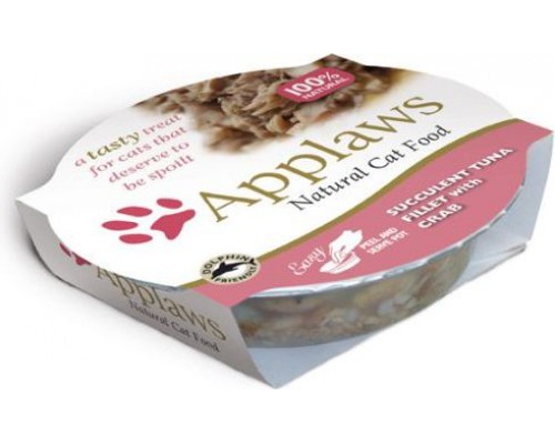 APPLAWS Tuna fillet with crab - 5x60g