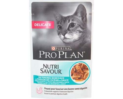 Purina Pro Plan Delicate Nutrisavor Fish 5x85g