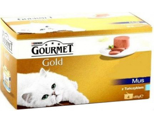 Purina GOURMET GOLD MP - MUSH WITH TUNA (4x85G)x2