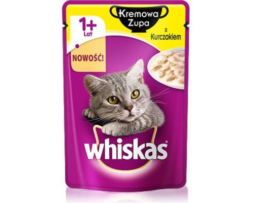 Whiskas cream soup with chicken 10x85g