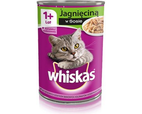 Can of lamb whiskey in sauce 4x400g
