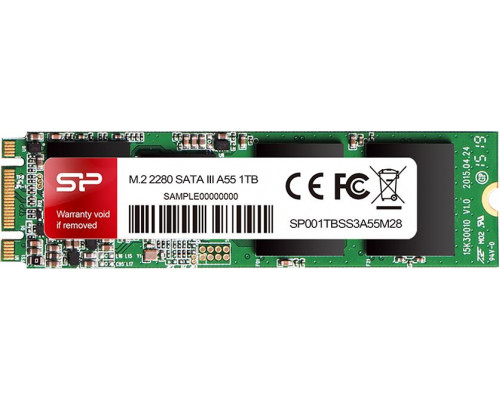 SSD Silicon Power A55 1TB M.2 2280 SATA III (SP001TBSS3A55M28)