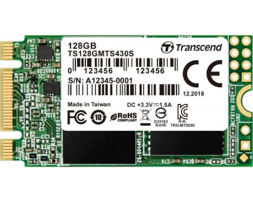 SSD Transcend 430S 128GB M.2 2242 SATA III (TS128GMTS430S)