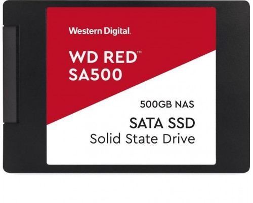SSD SanDisk Red SA500 500GB 2.5" SATA III (WDS500G1R0A)