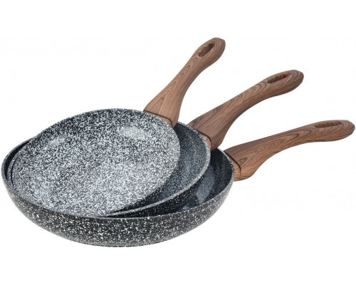 KingHoff Granit Wood 20 24 28cm
