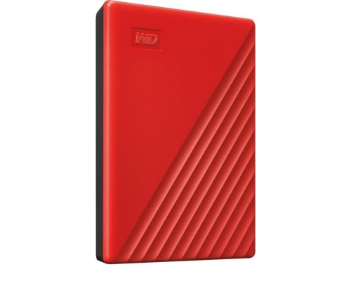 Western Digital My Passport 2TB USB 3.0 external hard drive red