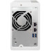 Qnap NAS 2-Bay TurboNAS, SATA 6G, 1,7GHz 4-Core, 4GB RAM, 2x GbE LAN, 3xUSB 3.0 (TS-231P2-4G)