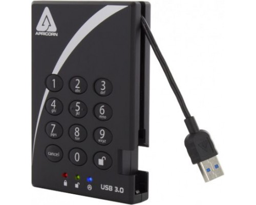Apricorn HDD 2.5 1TB Aegis Padlock (A25-3PL256-1000)