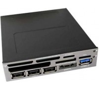 InLine 3.5inch reader 1x USB 3.0 1x eSATA 3x USB 2.0 (33394U)