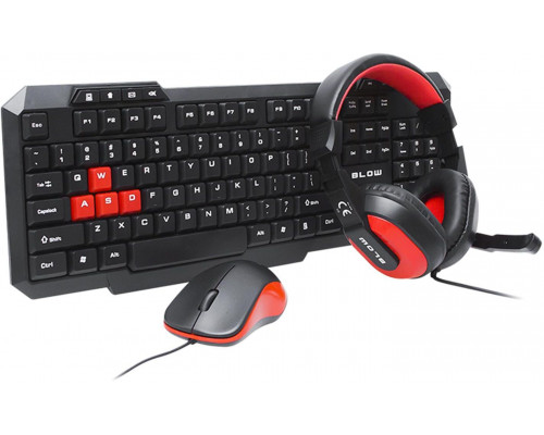 Keyboard + mouse Blow + headphones (V3)