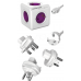 PowerCube ReWirable 1m Travel Plug(1801/DERW3P)