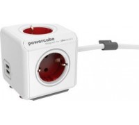 PowerCube Extended USB 1,5m  Typ F (1406RD/DEEUPC)