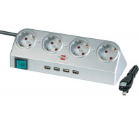 Brennenstuhl Desktop-Power 1.8m 4xUSB  (1153540134)