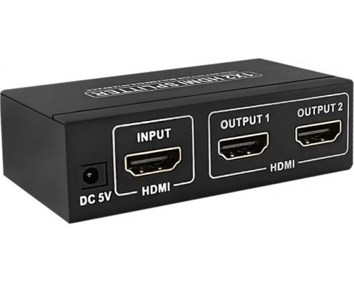 Qoltec Splitter HDMI 1x2