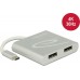 Delock Spliter Video USB Typ-C na 2x DisplayPort (87714)