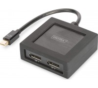 DIGITUS Splitter 1 mini DP Eingang -> 2 DP Ausgänge 4K - DS-45406
