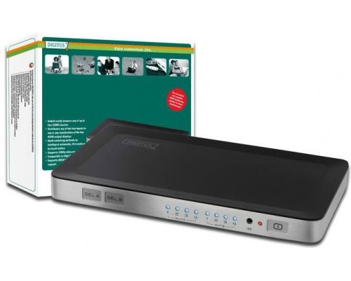 Digitus switch/splitter HDMI video matrix DS-48300