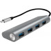 HUB USB LogiLink USB-C 3.1, 4