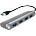HUB USB LogiLink USB 3.0, 4
