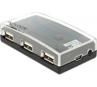 HUB USB Delock  hub 4  USB 2.0 (61393)
