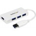 HUB USB StarTech 4  USB 3.0 (ST4300MINU3W)