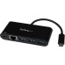 HUB USB StarTech 3.0 C - 3x USB + RJ45 (HB30C3AGEPD)