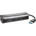 HUB USB Kensington USB 3.0, 3Port + Ethernet,  (K33982WW)