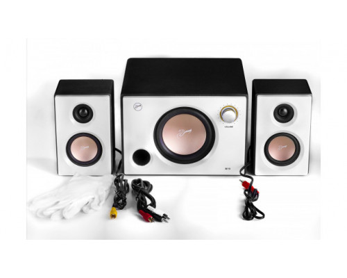 Swans computer speakers SWANS M10 WHITE computer speaker set (2.1; white)