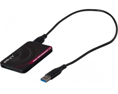 PNY Technologies FLASH CARD READER HIGH PERF reader (FLASHREAD-HIGPER-BX)