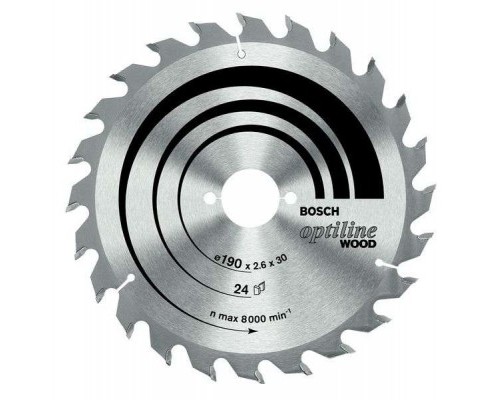 Bosch Optiline Wood 160x20/16mm 24  2608641171